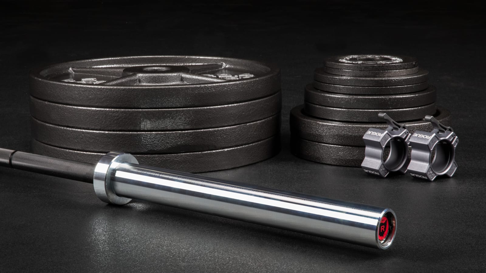 Delta Bar Plate Set Weightlifting Package Rogue Fitness